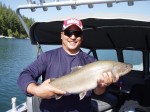 Brian W. stuck this nice 9 pound bull...